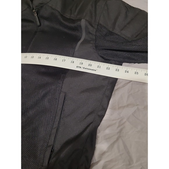 Bilt Blaze 2 Mesh Motorcycle Riding vented Jacket Men SZ Lg. Tall black armor - Picture 10 of 12